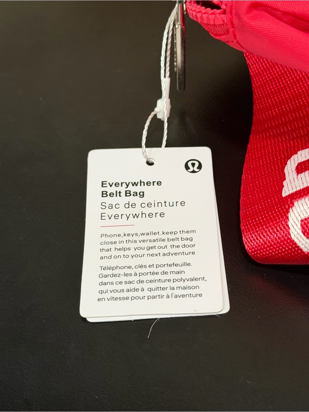 lululemon Everywhere Belt Bag 1L “Vibrant Red” - Picture 3 of 4